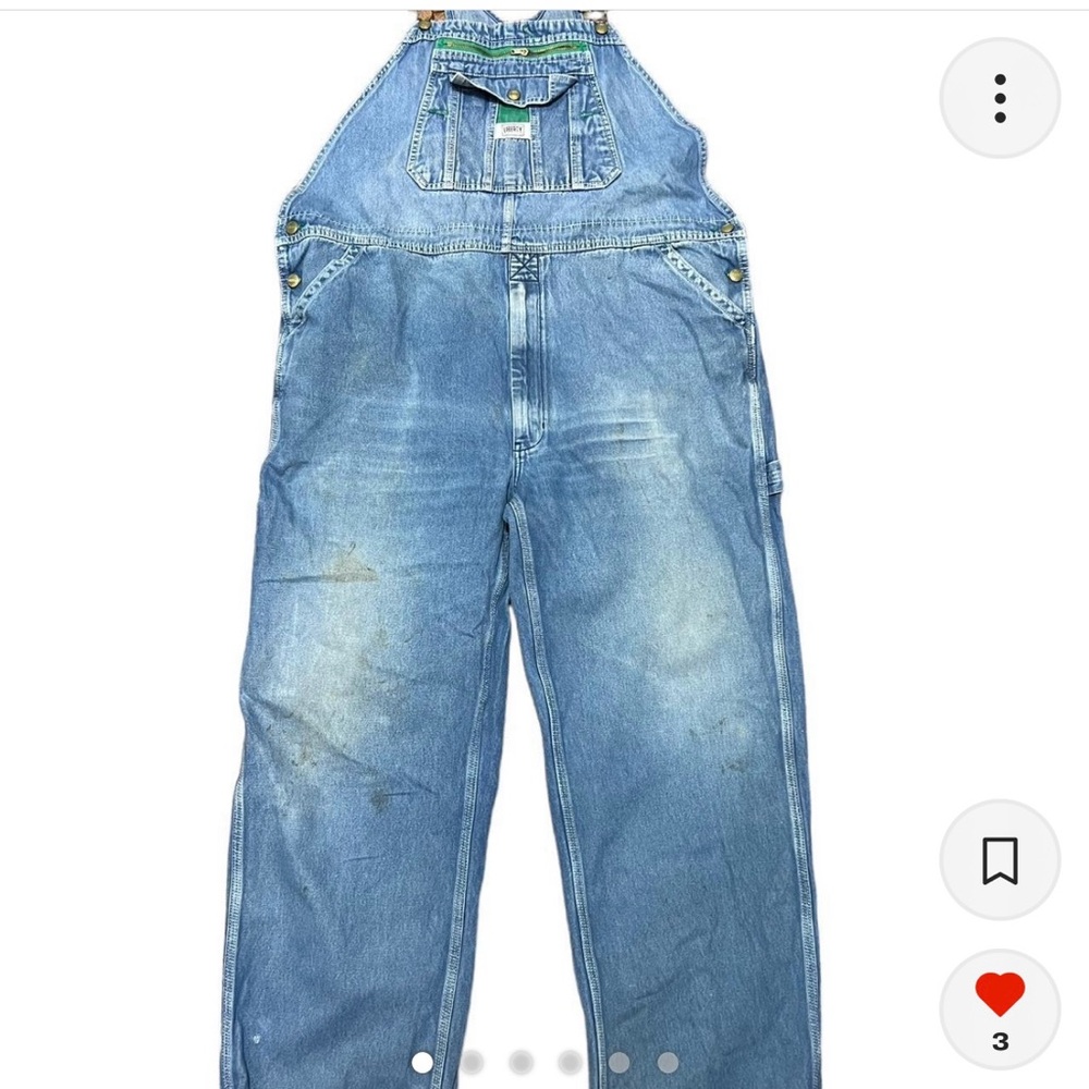 Vintage Seventies Liberty Overalls